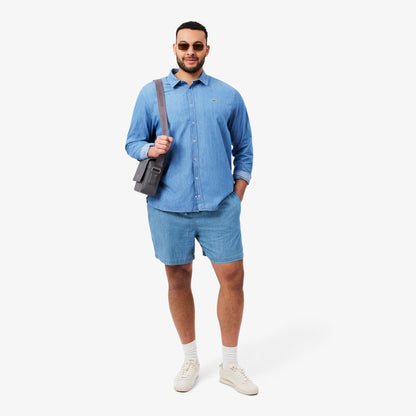 Relaxed Fit Denim Shorts