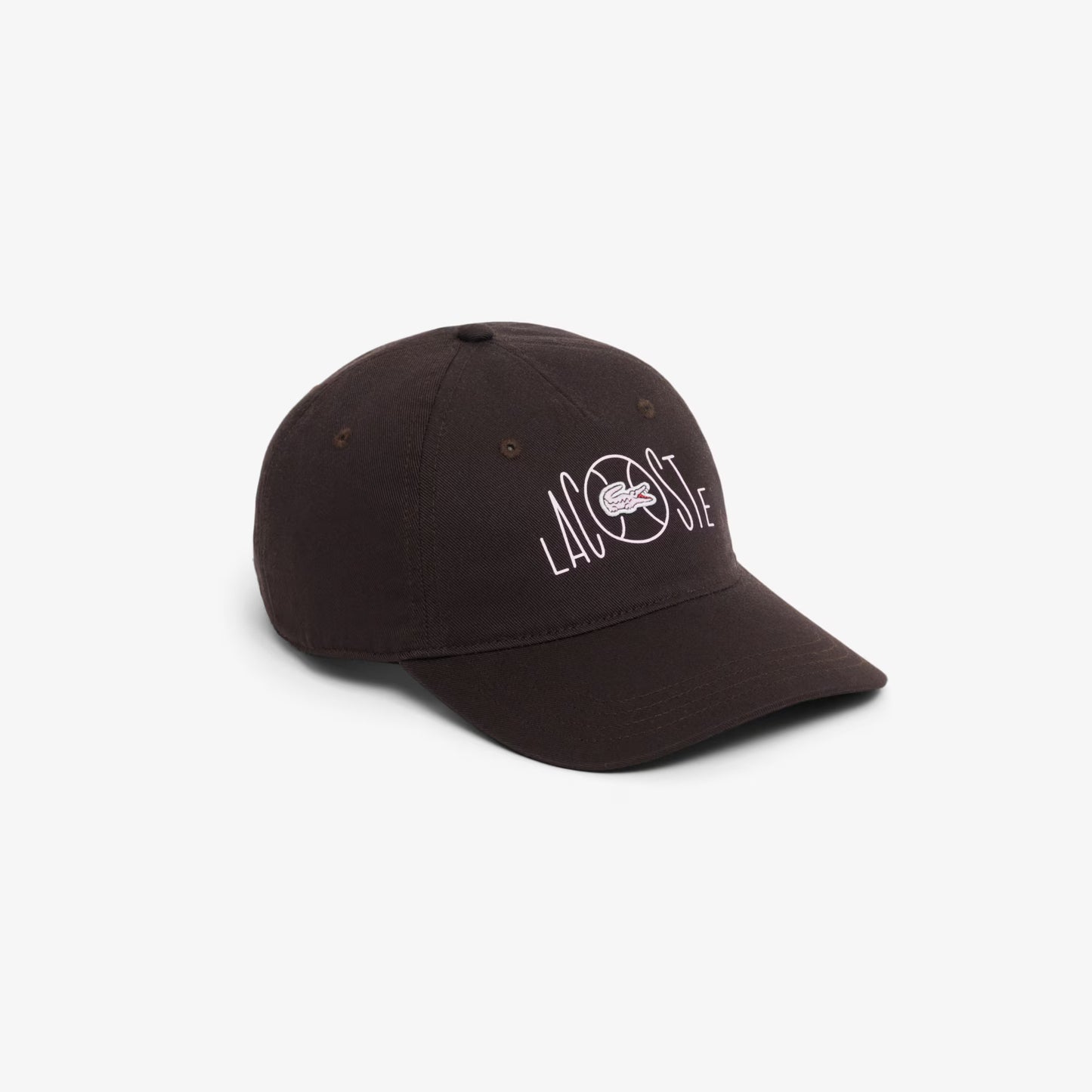 Casquette en sergé de coton imprimé
