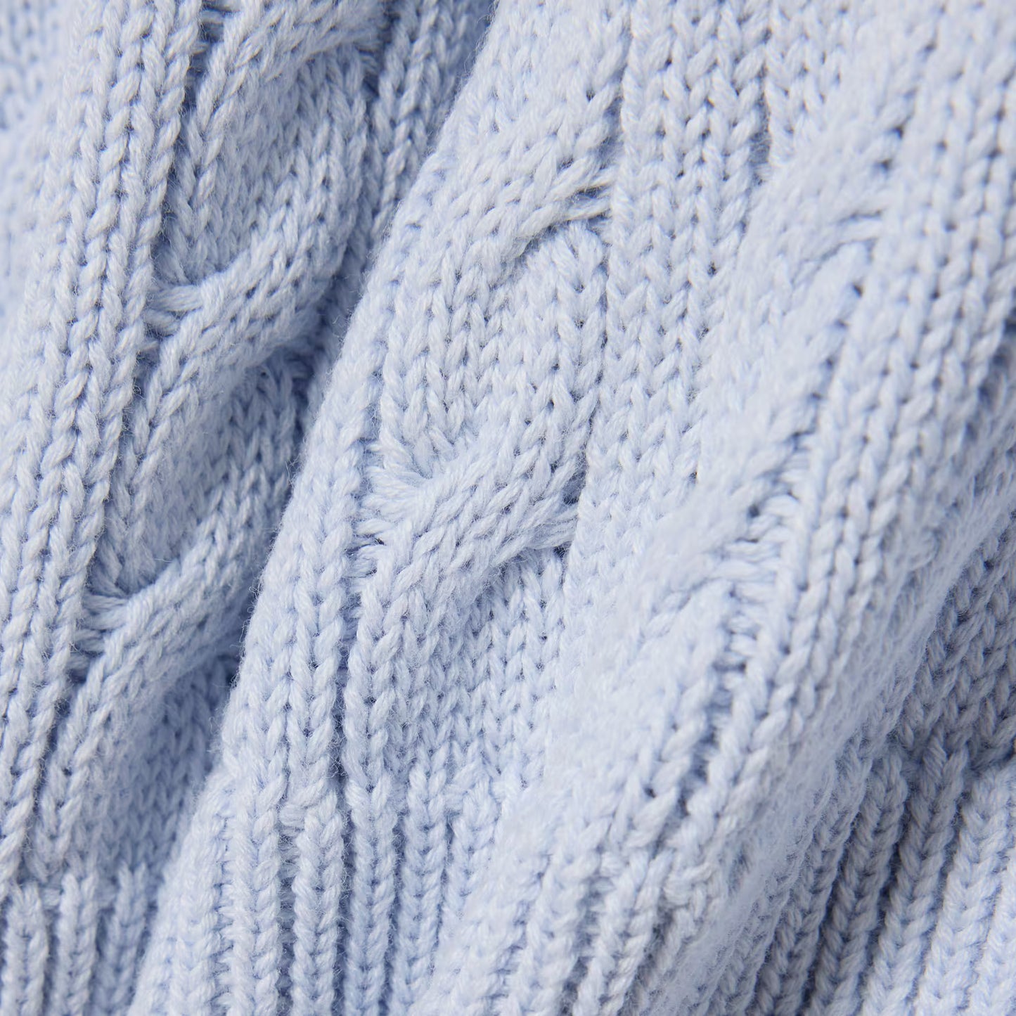 Pull en coton torsadé