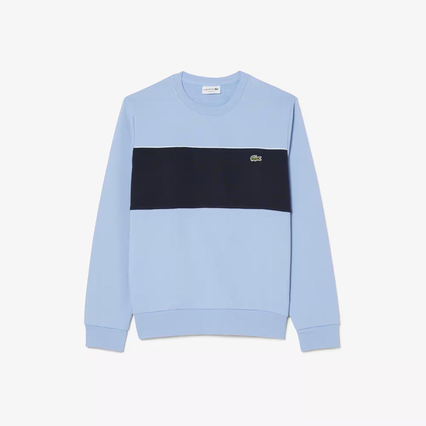 Fleece-Sweatshirt mit Farbblöcken