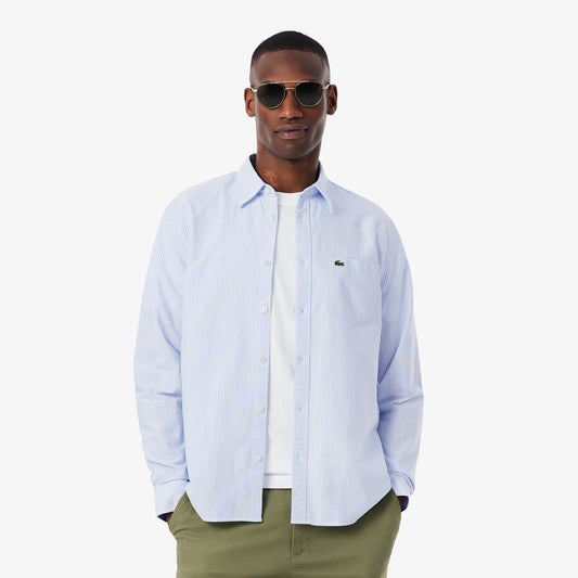 Chemise Oxford rayée coupe classique 2