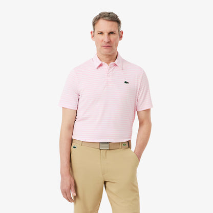 Regular Fit Ultra Dry Striped Golf Polo Shirt