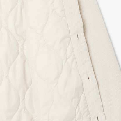 Surchemise oversize en velours côtelé