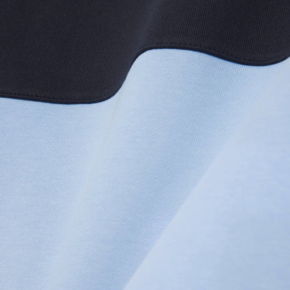 Fleece-Sweatshirt mit Farbblöcken
