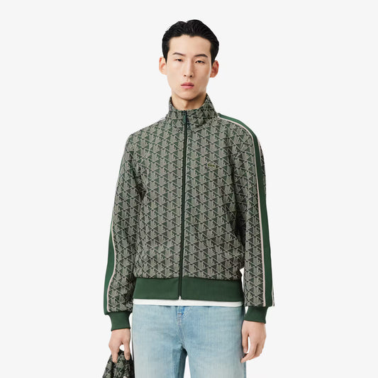 Veste de survêtement jacquard zippée Paris