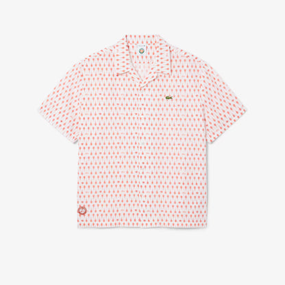 Chemise à imprimé édition Roland-Garros