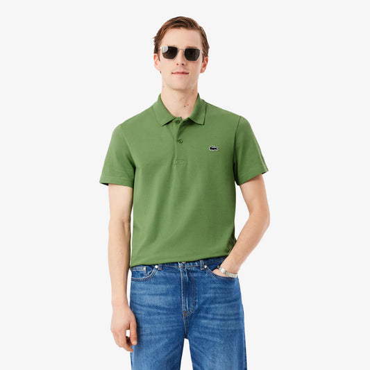 Regular Fit Polohemd aus Baumwollmischung