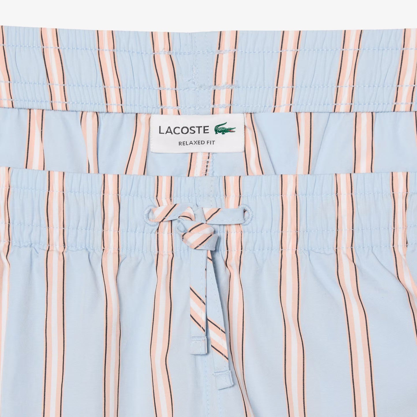 Striped Cotton Poplin Shorts