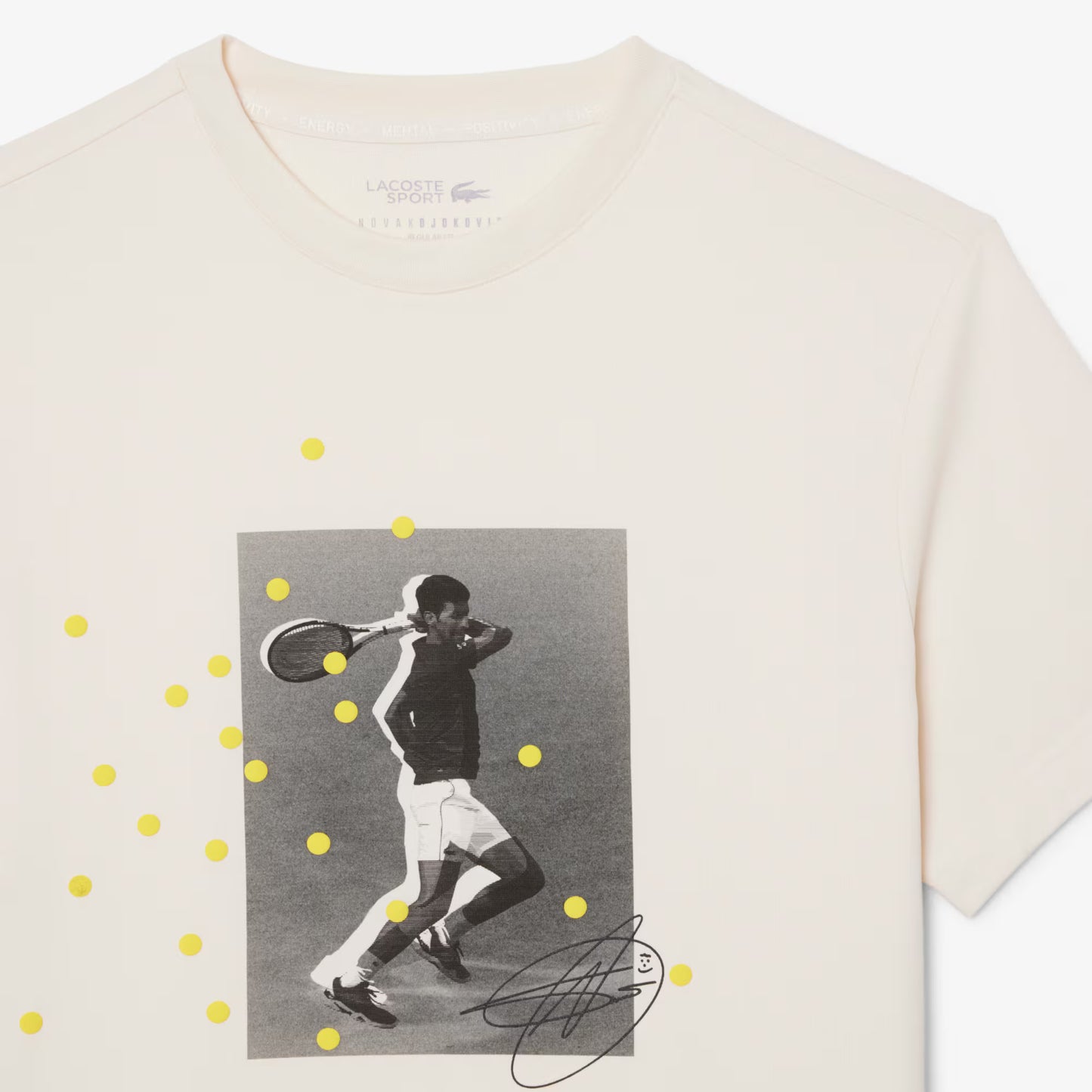 Lacoste Tennis x Novak Djokovic Graphic T-shirt