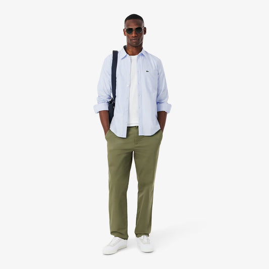 Chemise Oxford rayée coupe classique 2