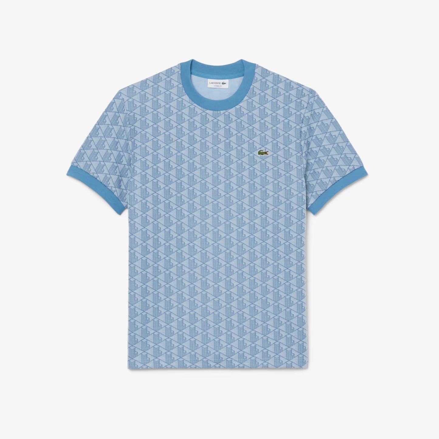 Monogramm-Jacquard-T-Shirt
