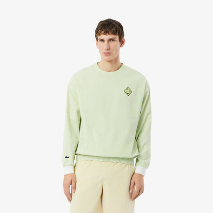 Sweat-shirt de golf en seersucker ultra-sec