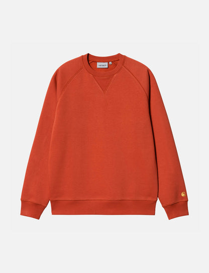 Sweatshirt Chase - Phoenix Rot/Gold