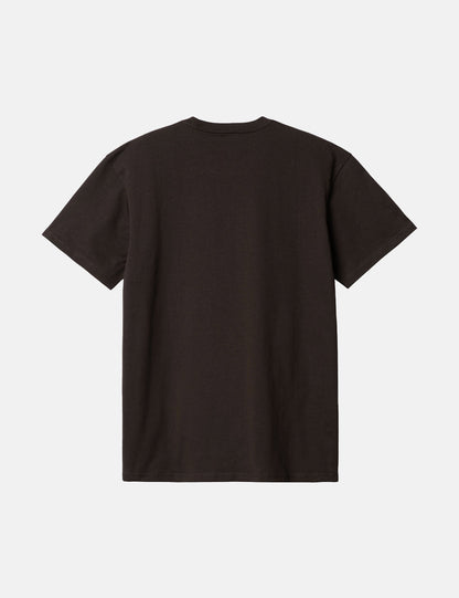 Chase T-Shirt – Dunkel Umbra Braun