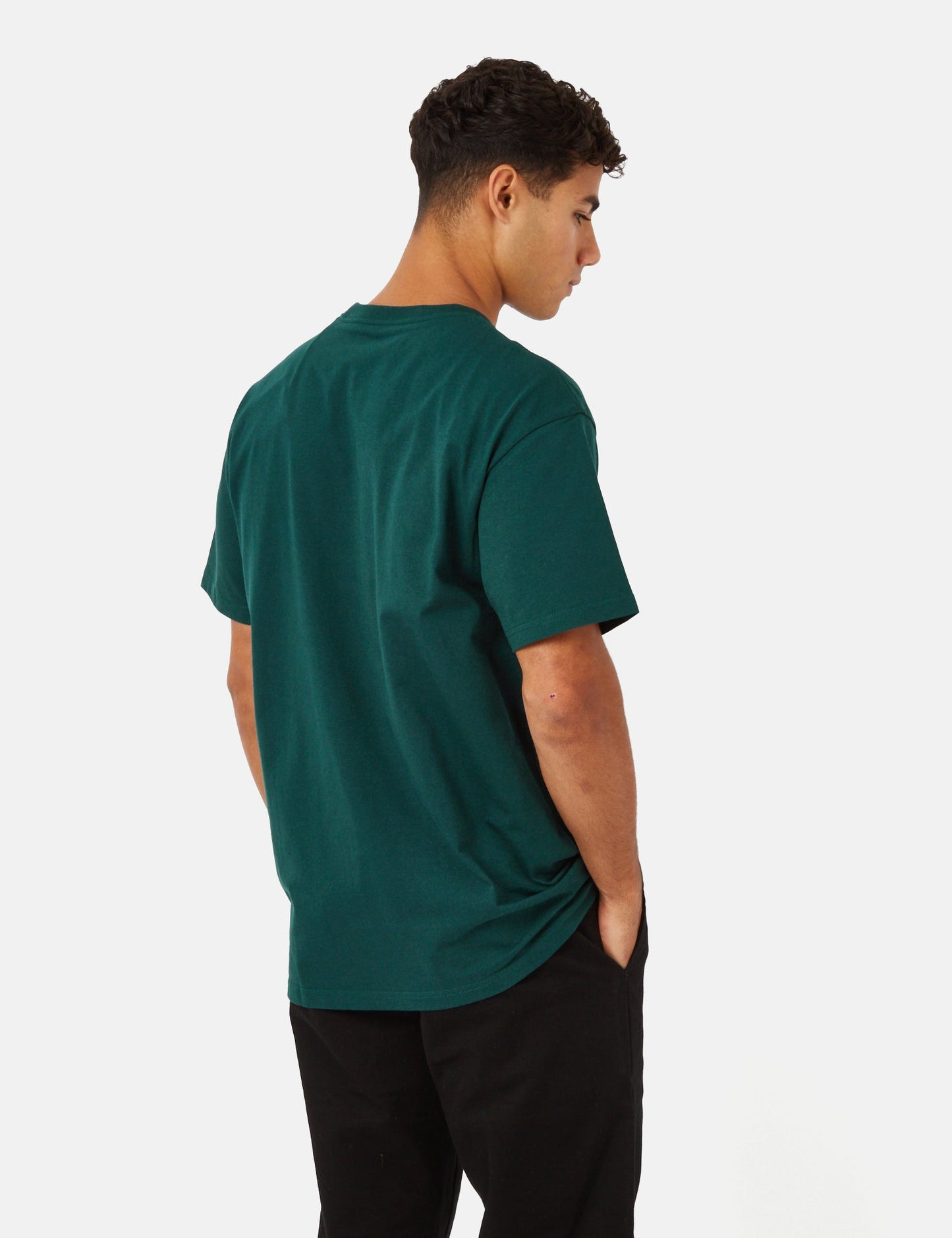 T-shirt Chase (ample) - Vert botanique