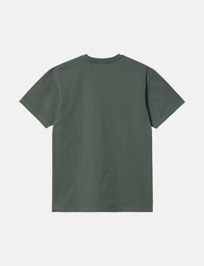 T-shirt Chase (ample) - Vert Jura