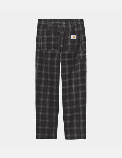 Pantalon Flint Wiley Check Cord (coupe classique) - Gris Vulcan