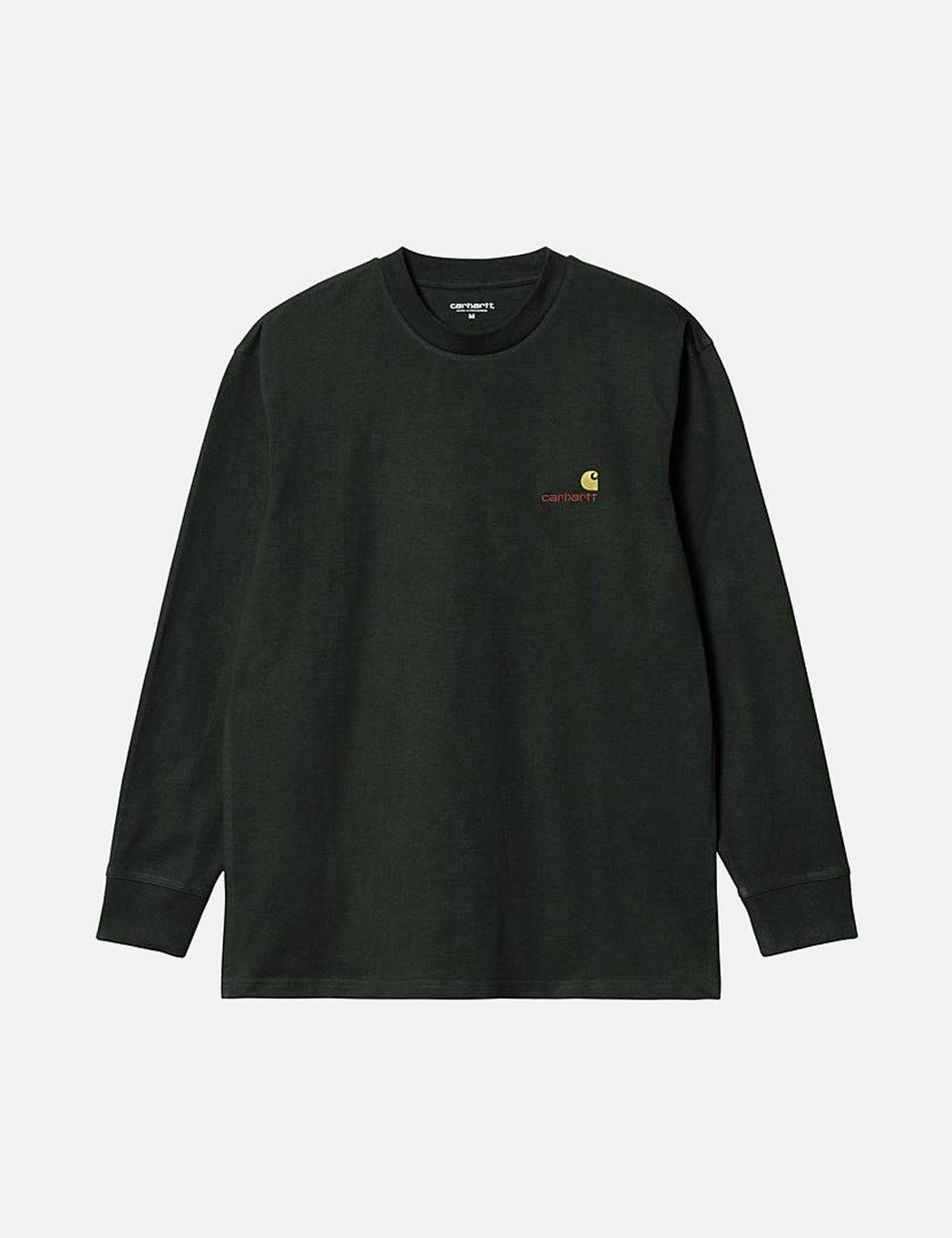 T-shirt à manches longues American Script - Vert cèdre foncé