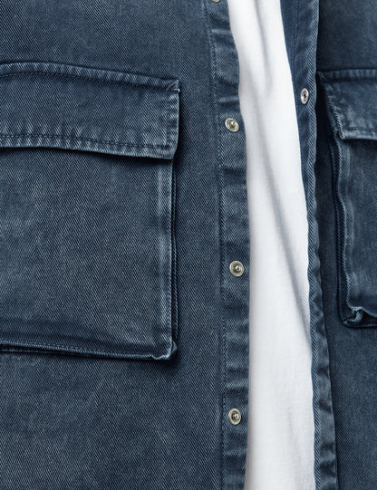 Monterey Overshirt – Dunkel Marineblau