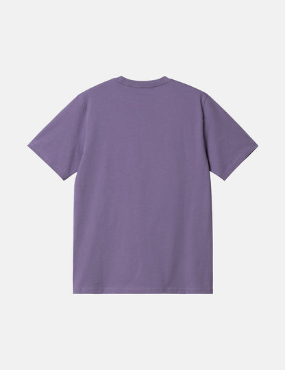 T-shirt à poche (Standard) - Violet Violanda