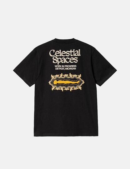 Spaces T-Shirt – Schwarz