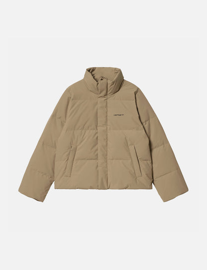Damen Yanie Jacke – Tanami Braun/Schwarz