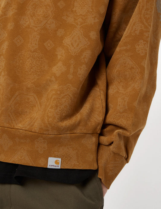 Sweatshirt mit Vers-Print – Hamilton Brown