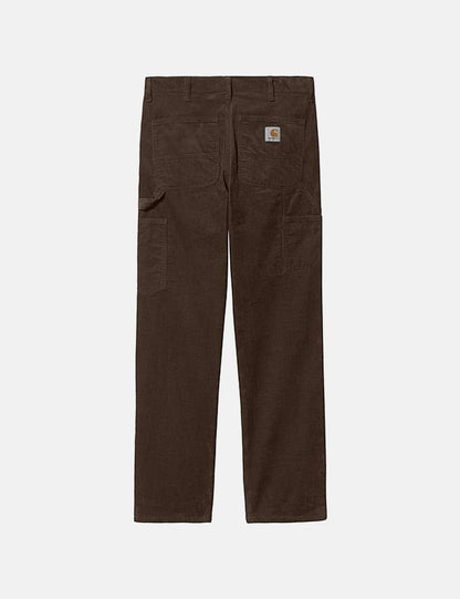 Pantalon simple jambe (Côtelé) - Marron Terre d'Ombre Foncée