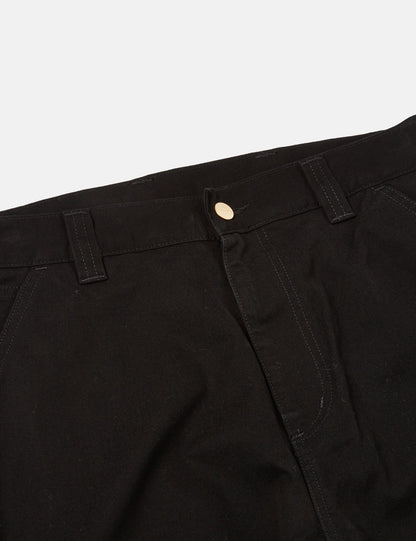 Weite Hose (lockere Passform) – Schwarz