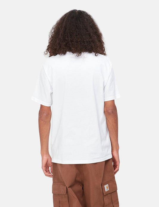 T-Shirt „Old Tunes“ (Bio) – Weiß