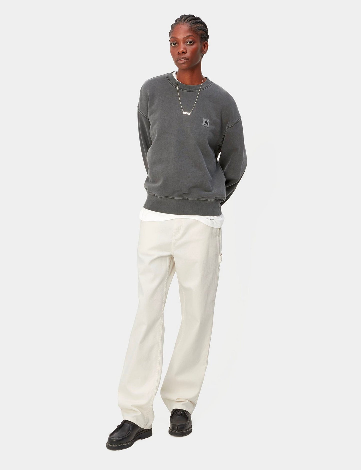 Damen Pierce Hose (Gerade) – Wachs