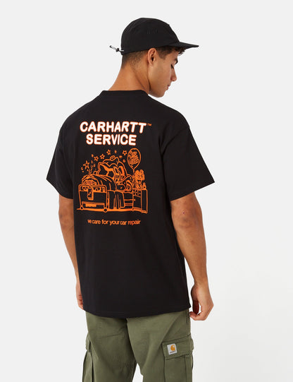 T-shirt Réparation Automobile (Bio) - Noir
