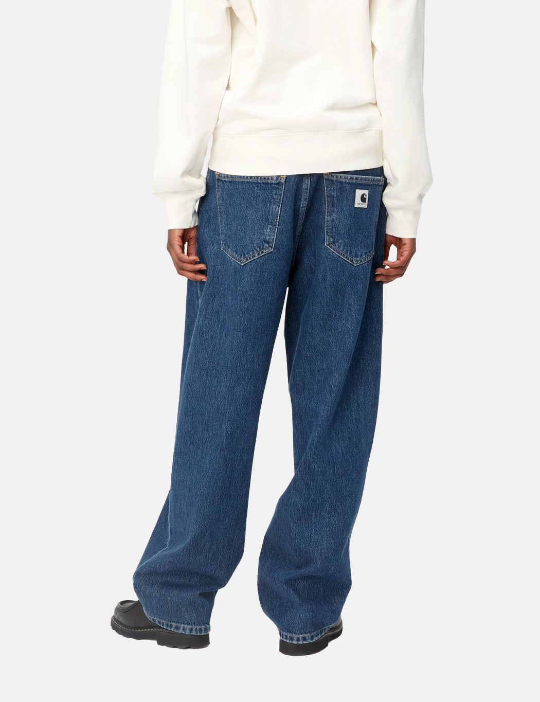 Pantalon Brandon Femme (Denim) - Délavé Bleu