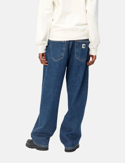 Pantalon Brandon Femme (Denim) - Délavé Bleu