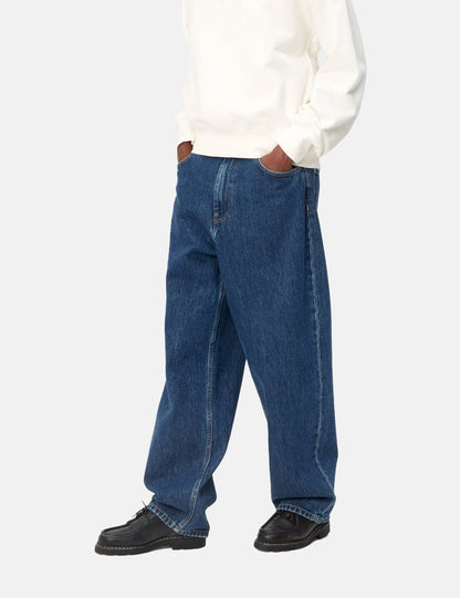 Pantalon Brandon Femme (Denim) - Délavé Bleu