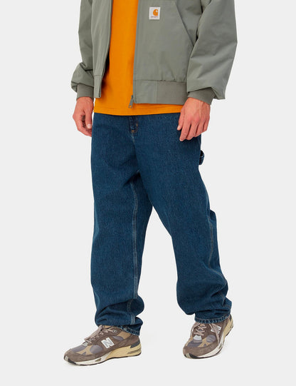 Pantalon Simple Genou (Denim Smith) - Bleu Délavé