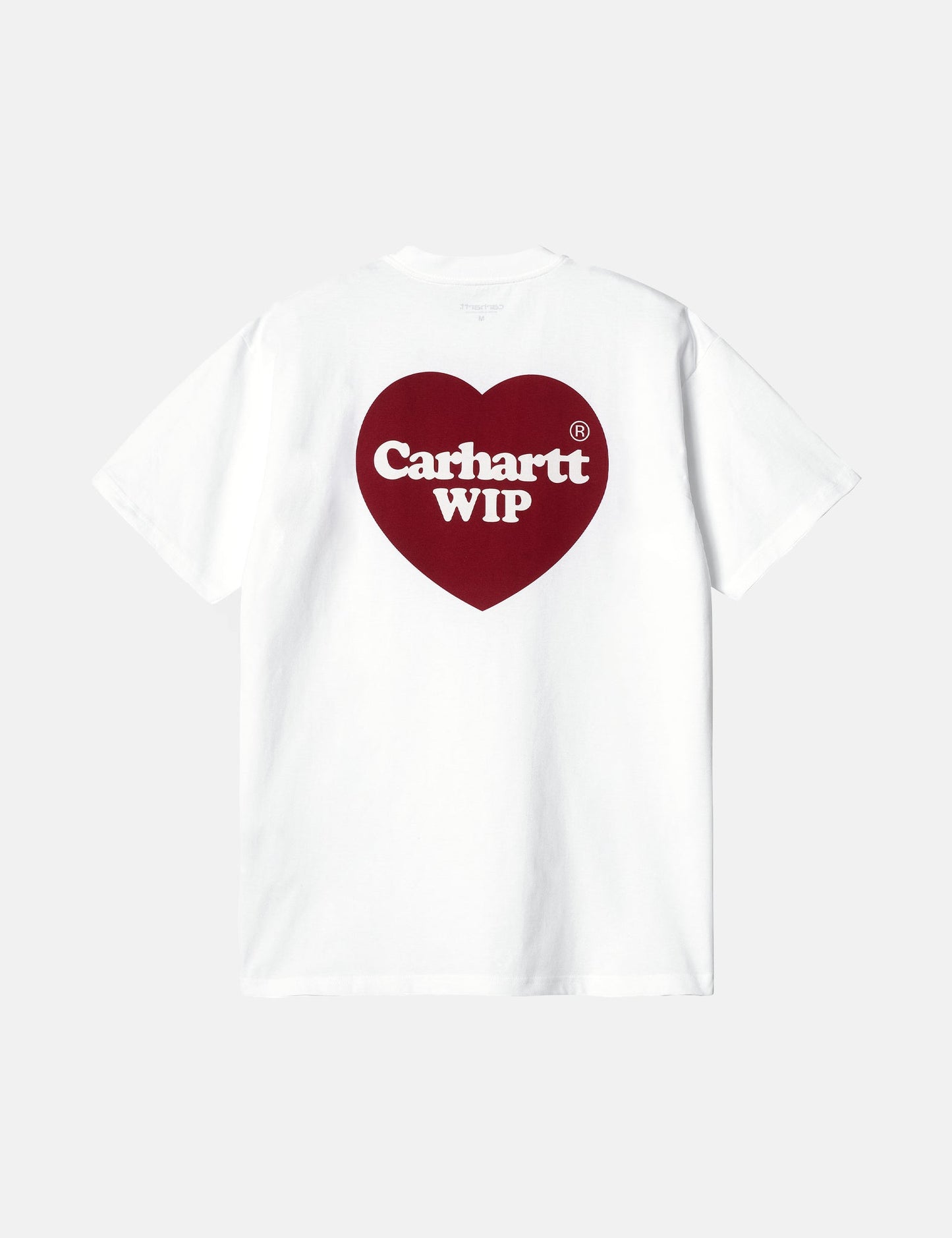 T-shirt Double Cœur (Bio) - Blanc