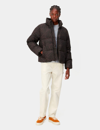 Damen-Springfield-Jacke (Paisley-Muster) – Buckeye Brown