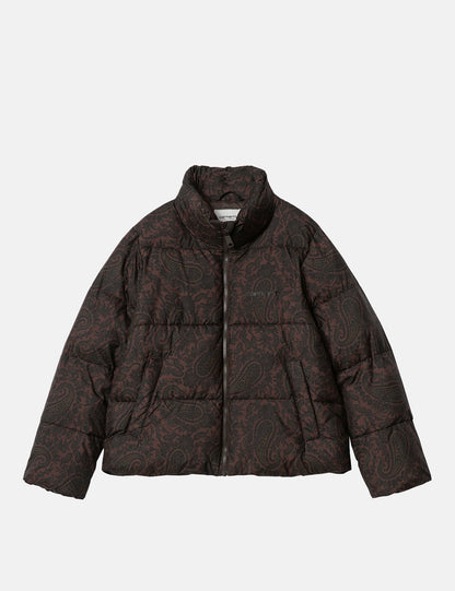 Damen-Springfield-Jacke (Paisley-Muster) – Buckeye Brown