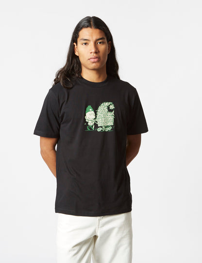 Shopper T-Shirt (Regular) – Schwarz