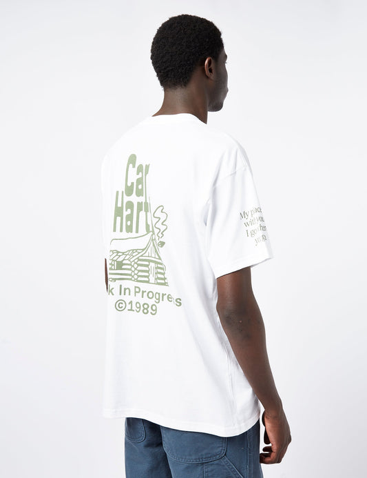 Home T-Shirt (locker) – Weiß