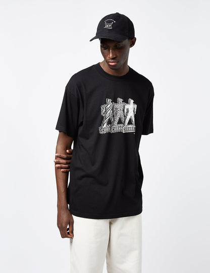 T-shirt Built (coupe ample) - Noir