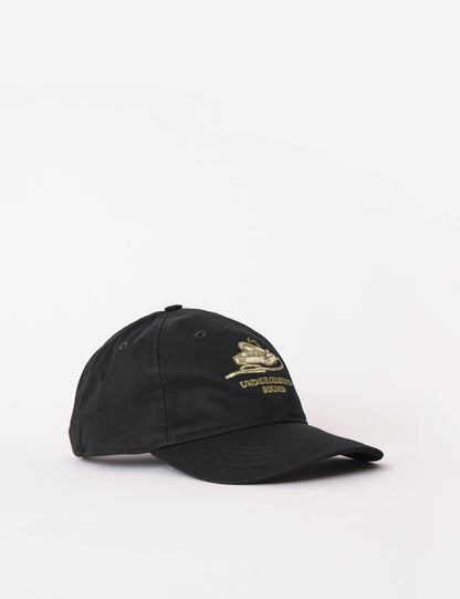 Casquette 6 panneaux Underground Sound - Noir