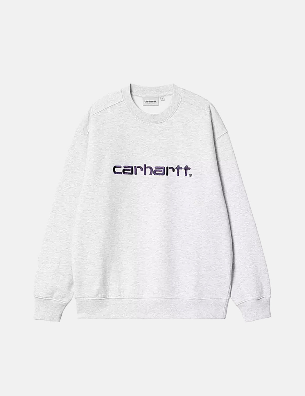 Sweat-shirt Femme - Gris Cendré/Cassis