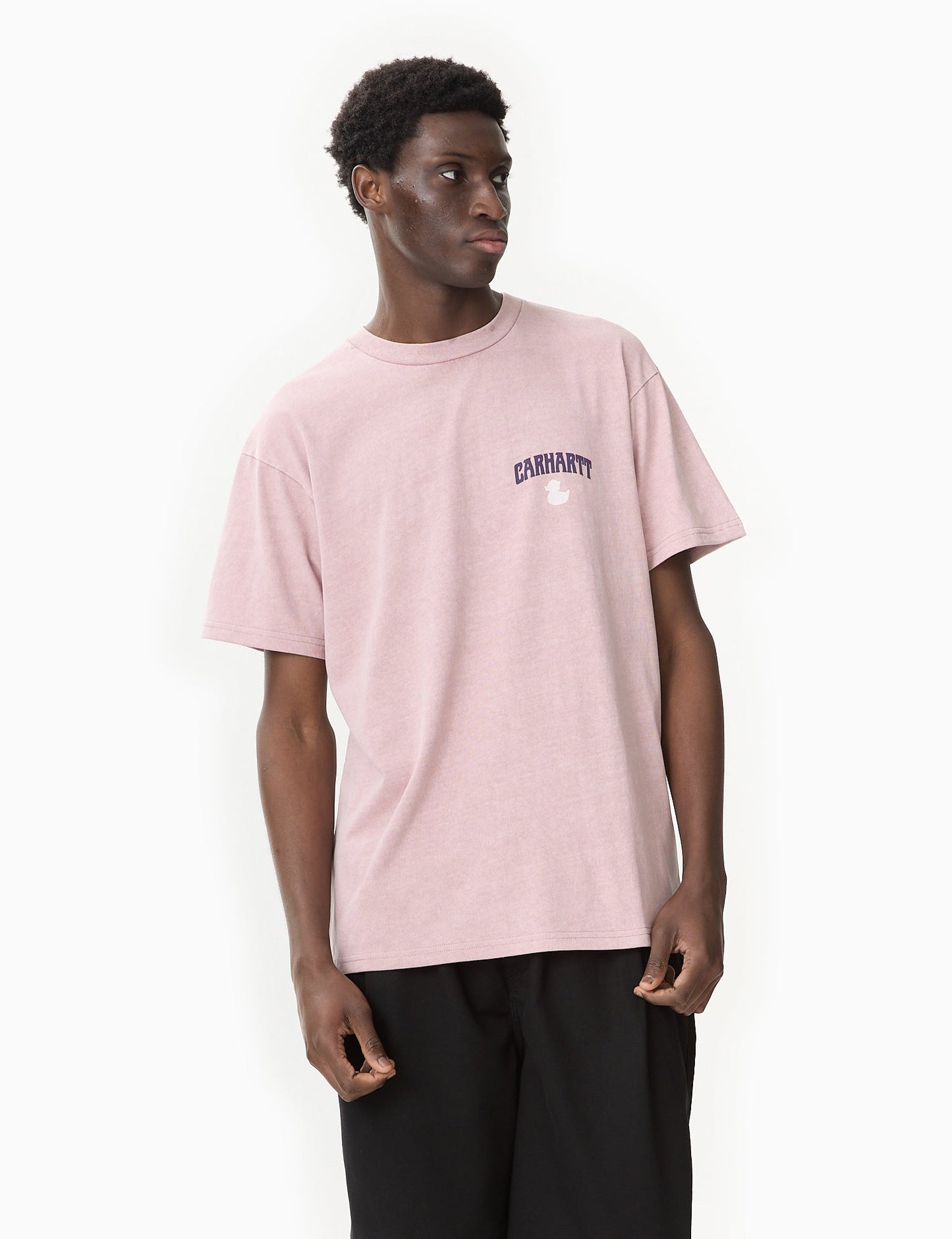 Duckin' T-Shirt (locker geschnitten) - Glassy Pink