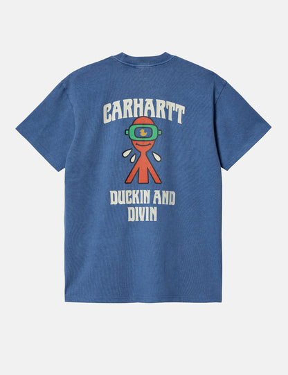 Duckin' T-Shirt (Locker geschnitten) - Acapulco Blue
