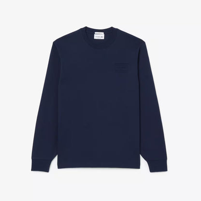 Langärmeliges Baumwoll-T-Shirt