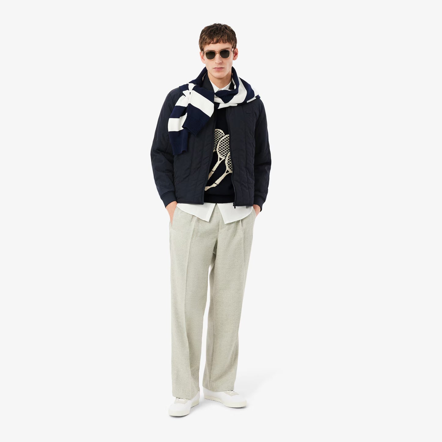 Leichte wasserabweisende Steppjacke