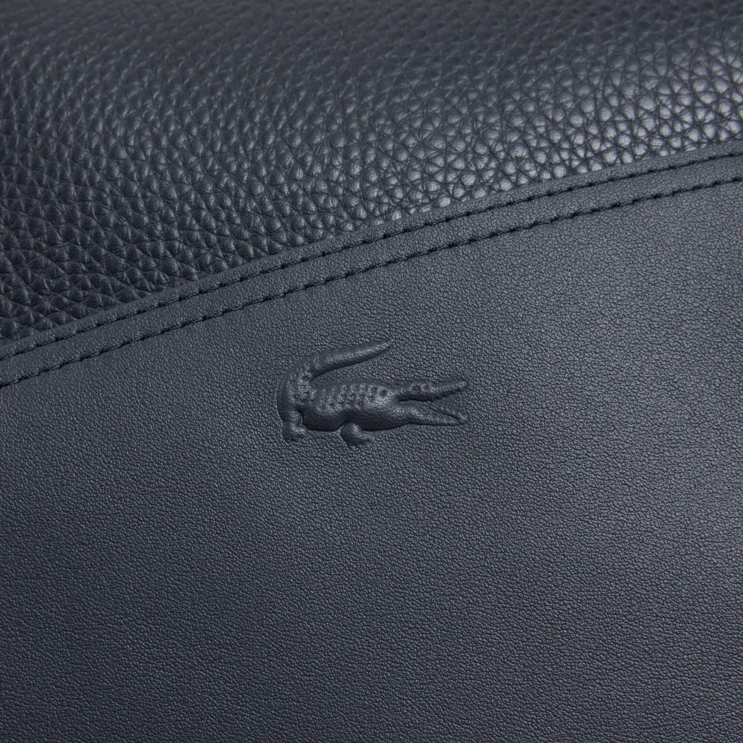 Club Lacoste Grain Leather Weekend Bag