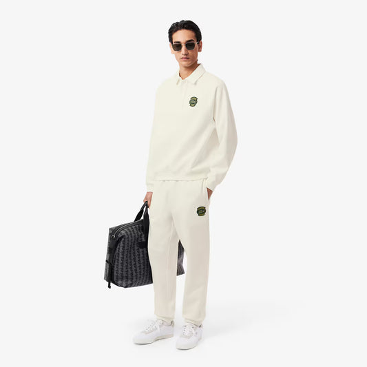 Fleece-Abzeichen-Jogginghose